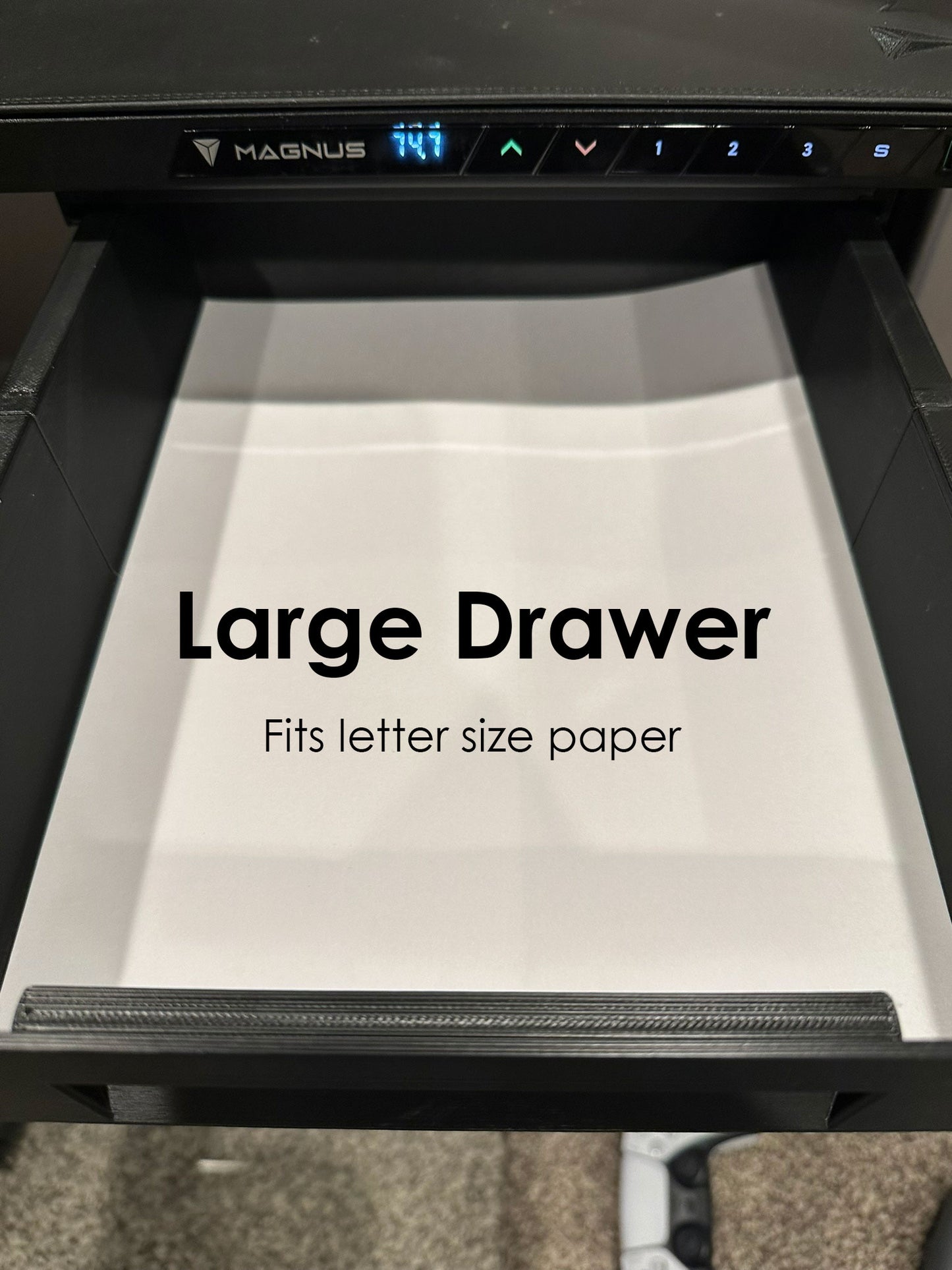 Magnetic desk drawer for Secretlabs magnus pro desk