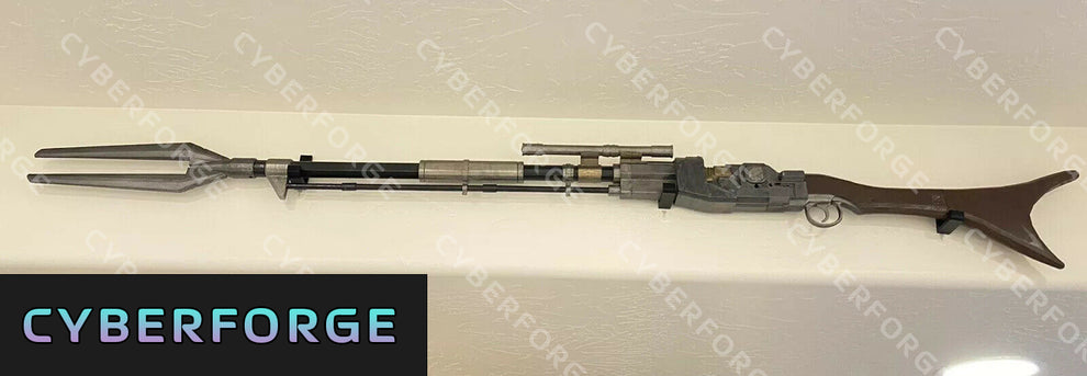 Large Star Wars Mandalorian Rifle 3D Printed KIT – CyberForge 3D