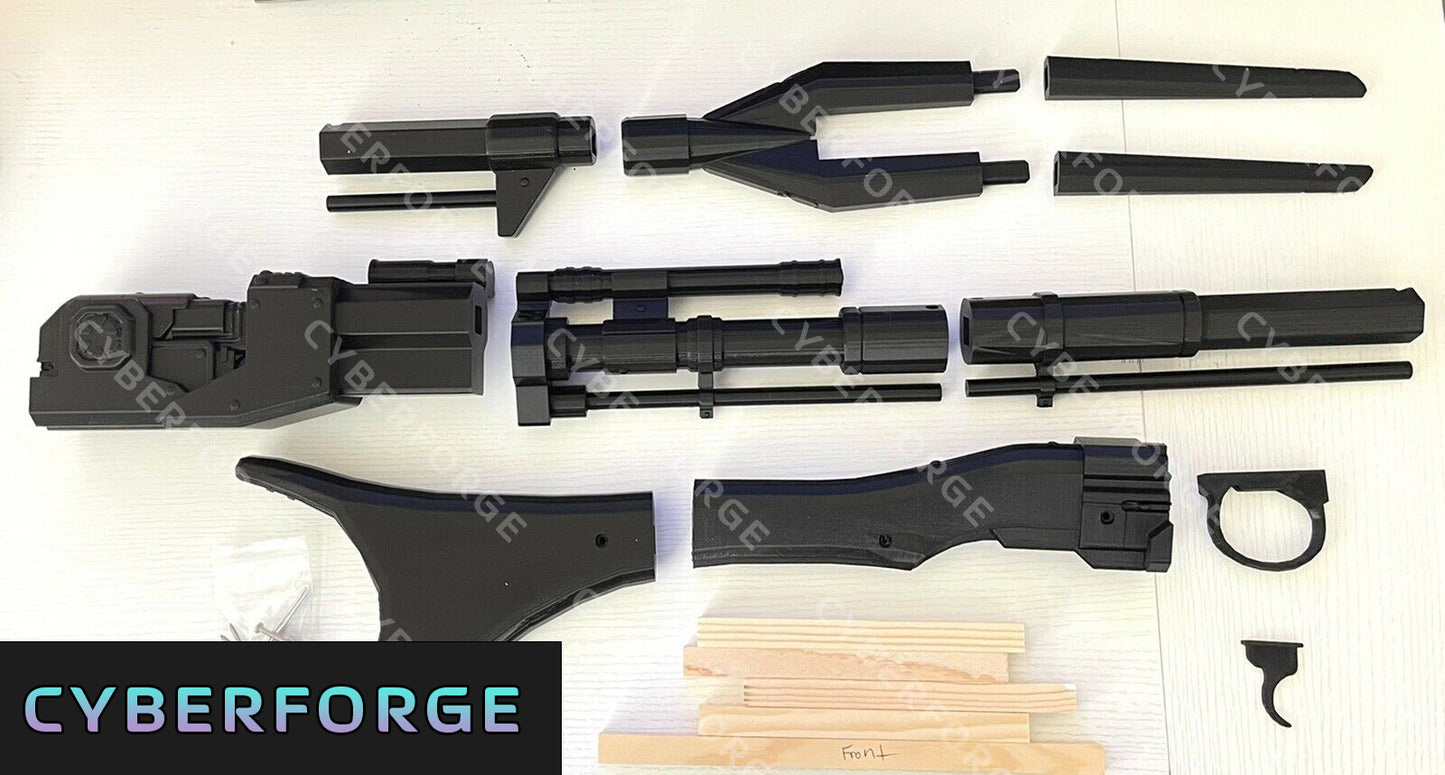 Large Star Wars Mandalorian Rifle 3D Printed KIT