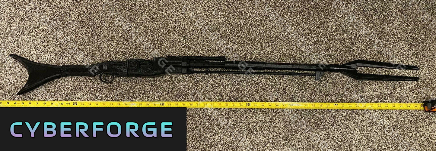 Large Star Wars Mandalorian Rifle 3D Printed KIT