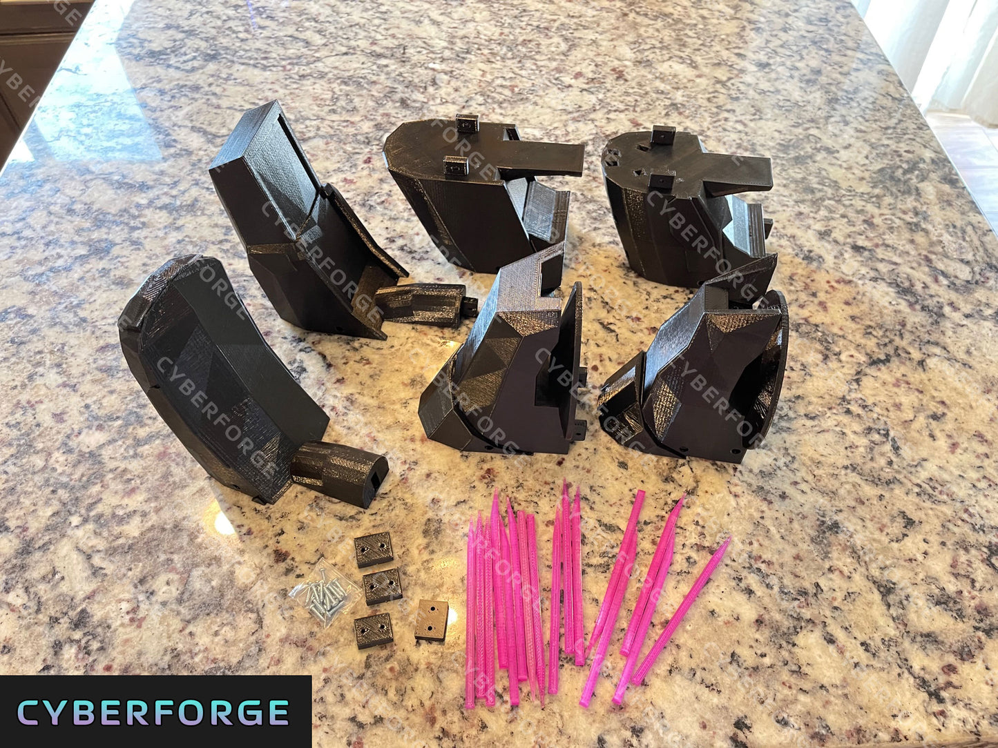 Needler Easy Kit Like The One In The Halo Series, 3d printed, Cosplay
