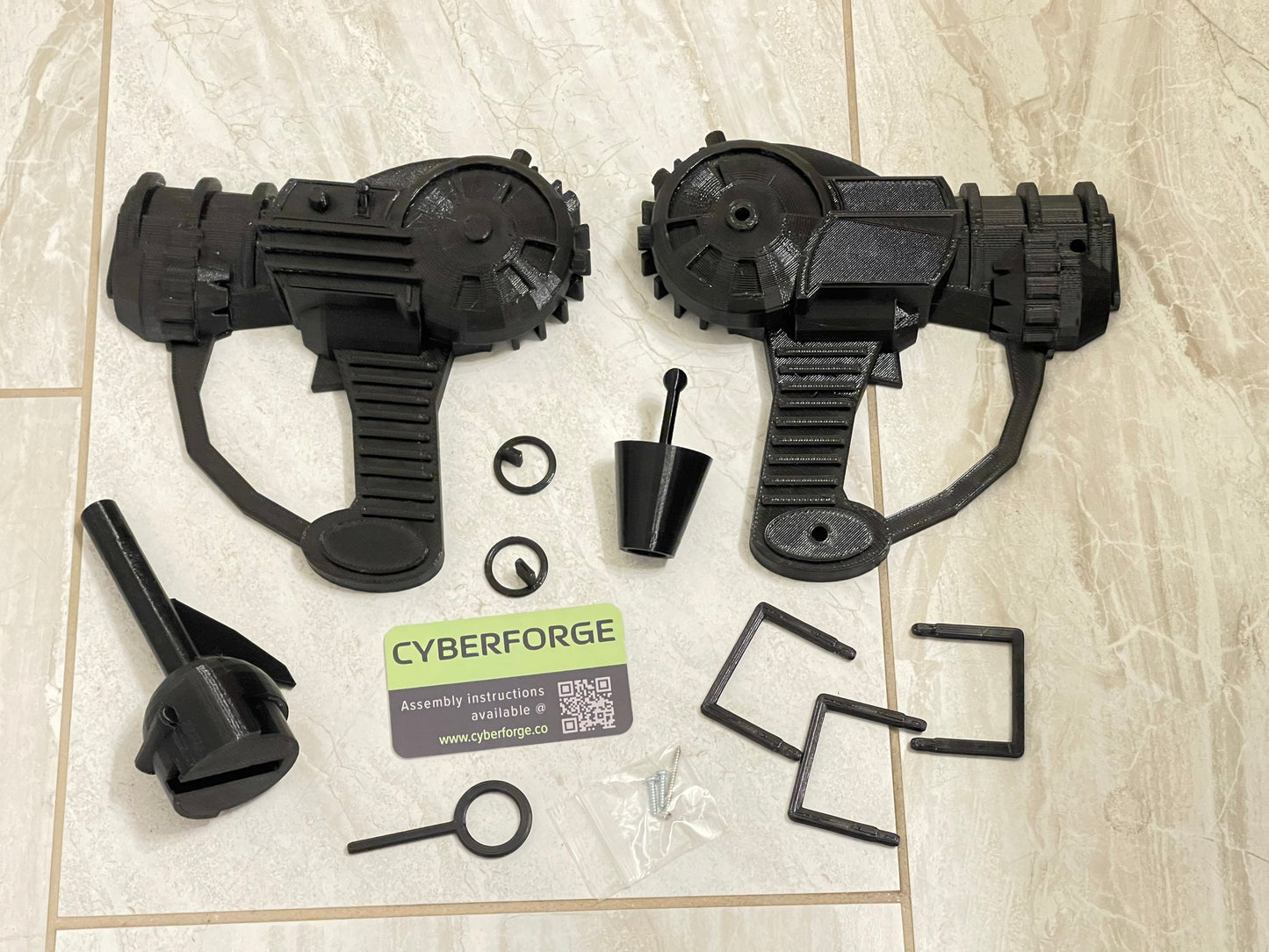Raygun, Gun, 3d printed, Cosplay Kit