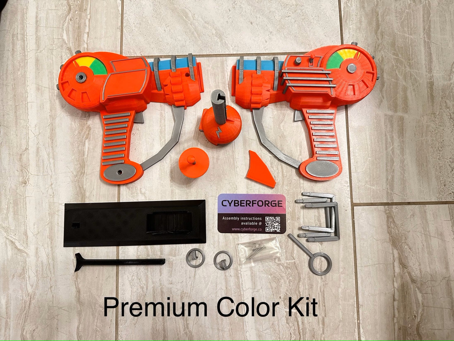 Raygun, Gun, 3d printed, Cosplay Kit