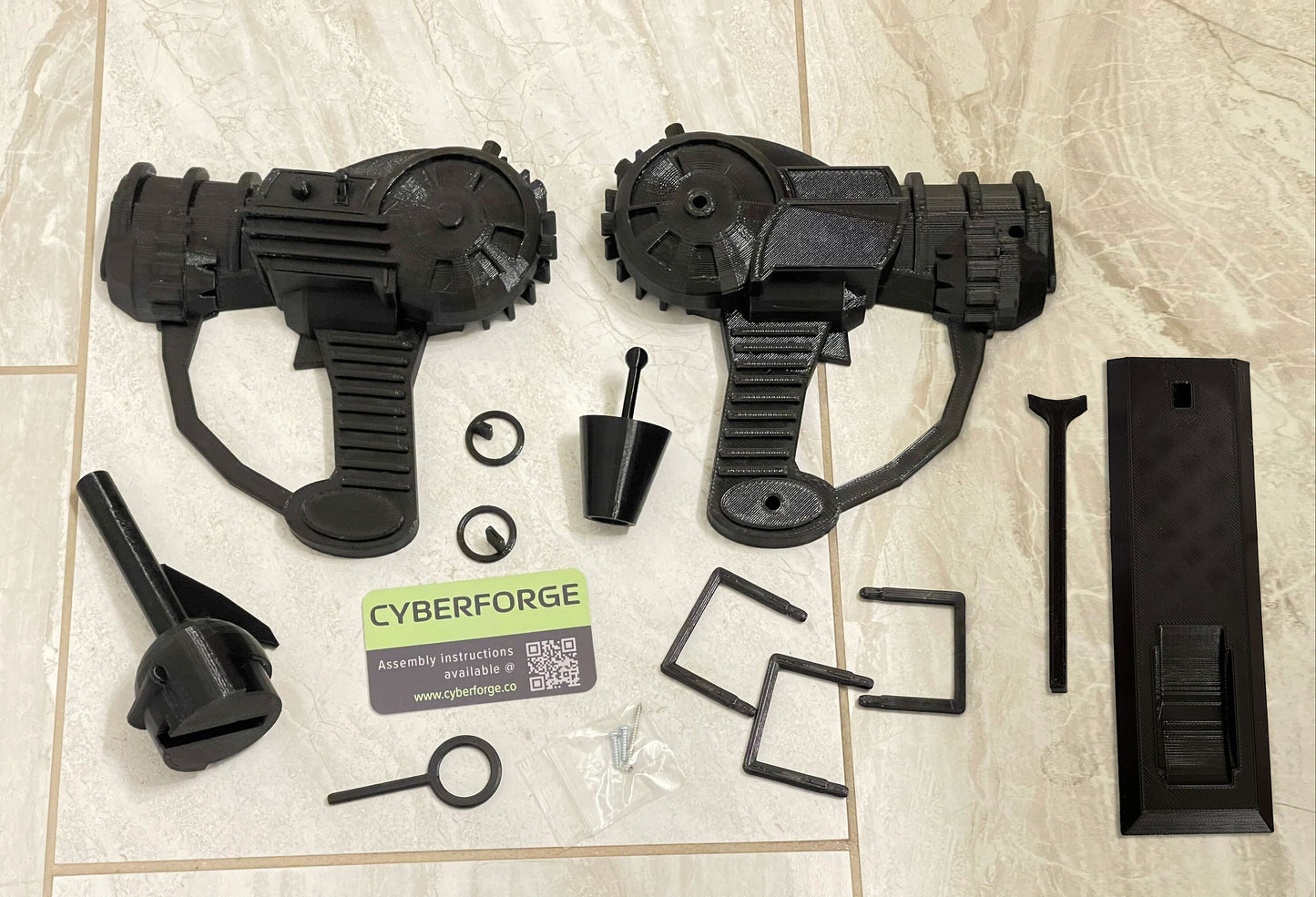 Raygun, Gun, 3d printed, Cosplay Kit